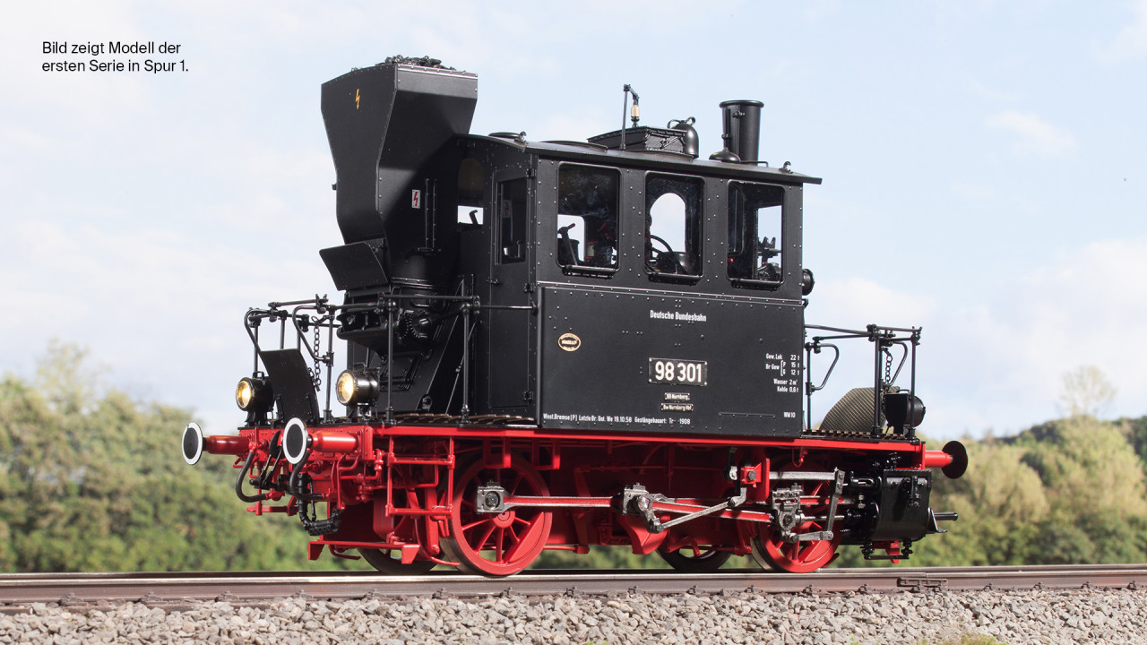 KM1 109835 DB Dampflok BR 98 301 Ep.IIIb