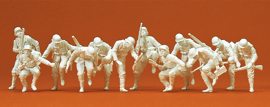 16528 Absitzende Panzergrenadiere (u.a. pass.