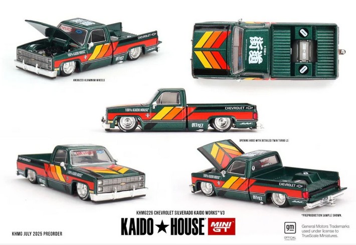 KHMG226 KaidoHouse: Chevrolet SILVERADO KAIDO WO