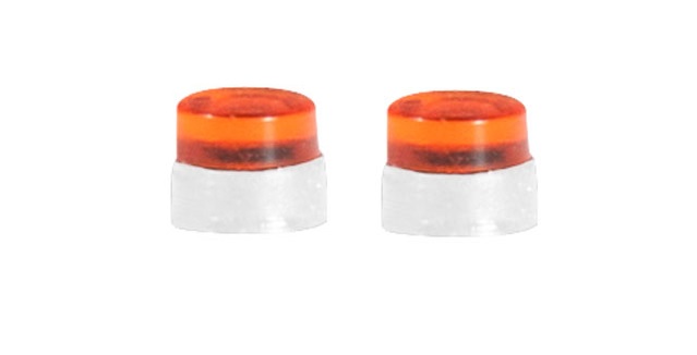 053563 Rundumleuchten flach Lkw klarorange