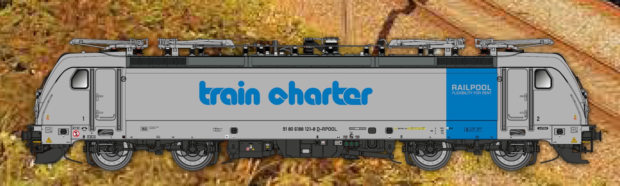 69741 Train Charter E-Lok 188 121 Ep.6
