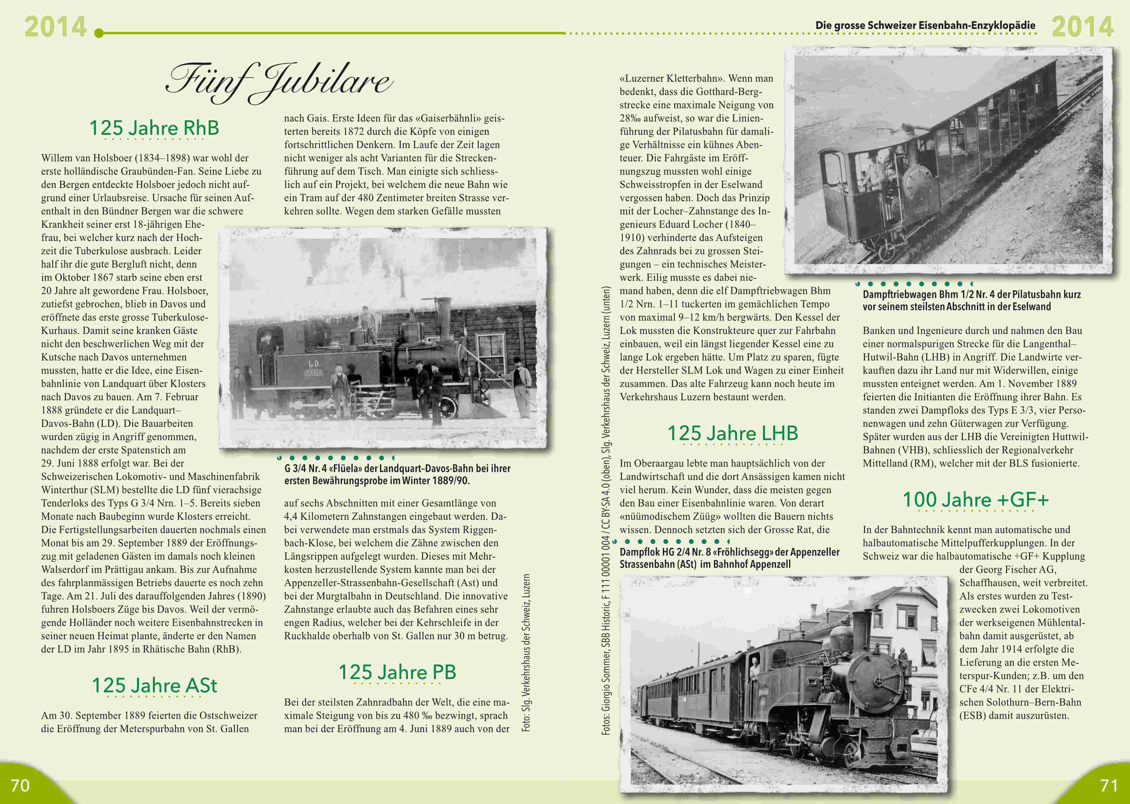 Edition Lan 936-3 Schweizer Bahnen 2010er-Jahre