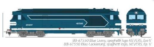 MB-248S SNCF Diesellok BB 67550 Ep.5