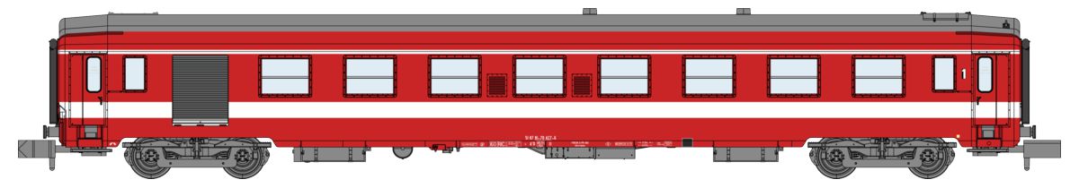 NW-161 SNCF Le Capitole Halbgepäckwag 1.Kl Ep.4