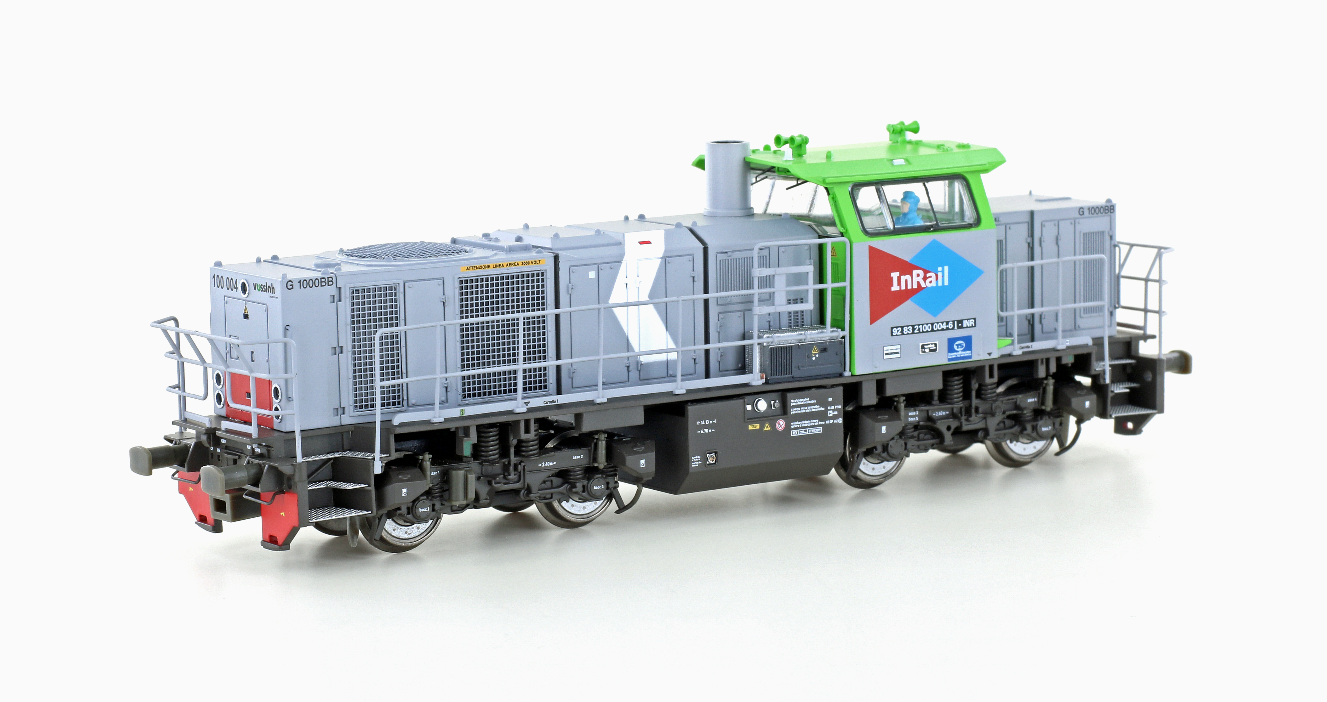 90568 InRail Diesellok Vossloh D100 104 Ep.6