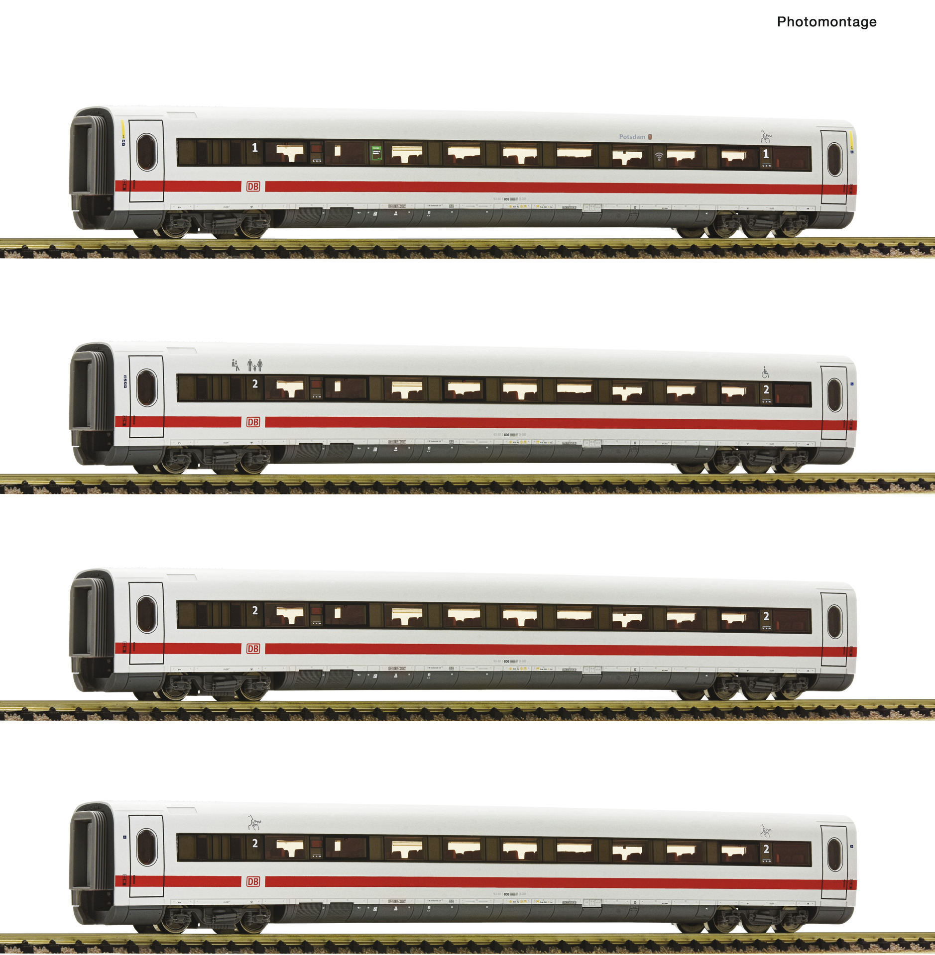 7760004 DBAG ICE 2 Ergänzung BR 402 4-tlg. Ep.6
