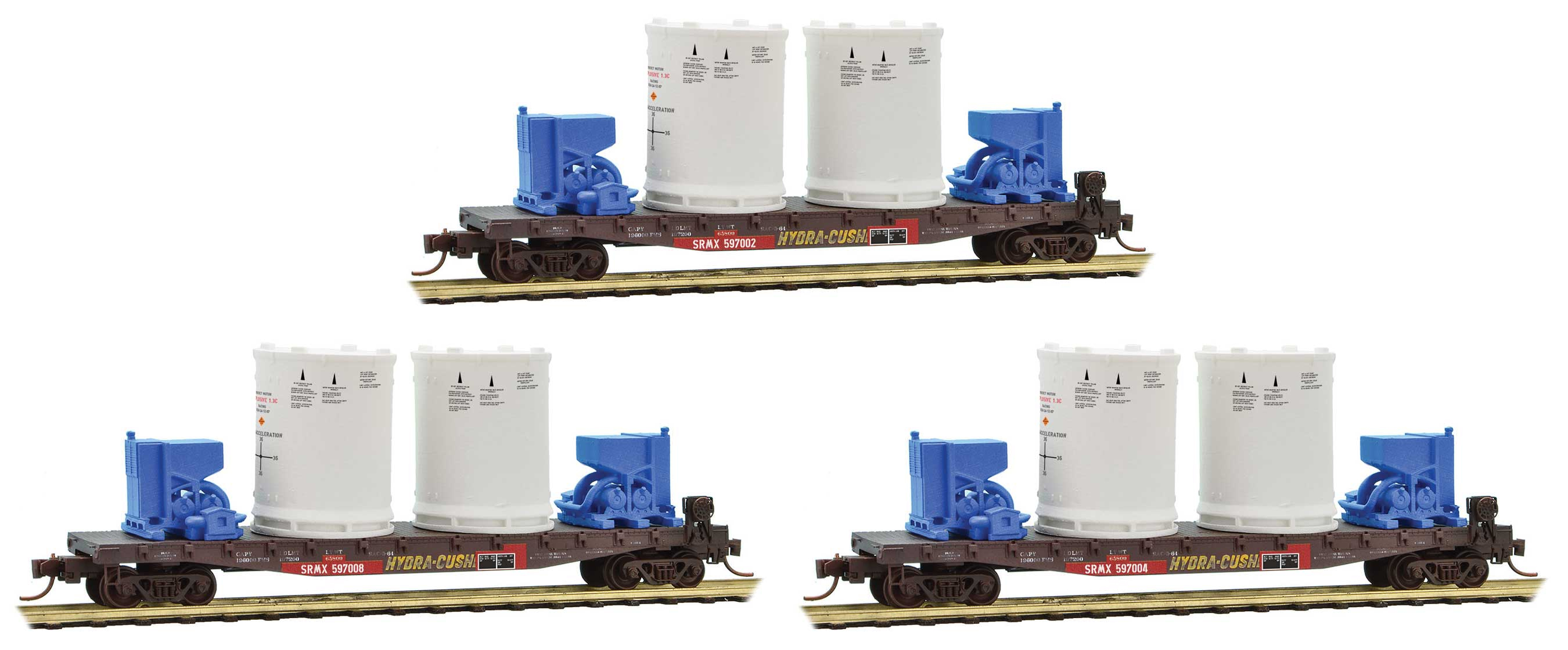 99301680 SRMX Flachwagen-Set 3-tlg Ep.5