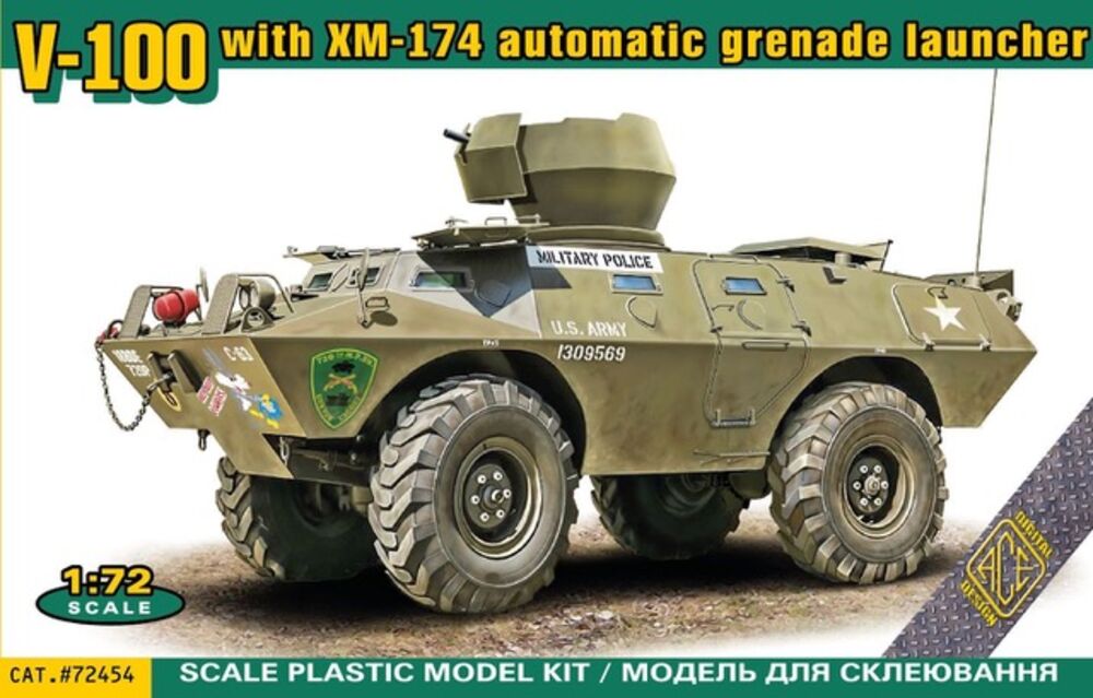 72454 V-100 with XM-174