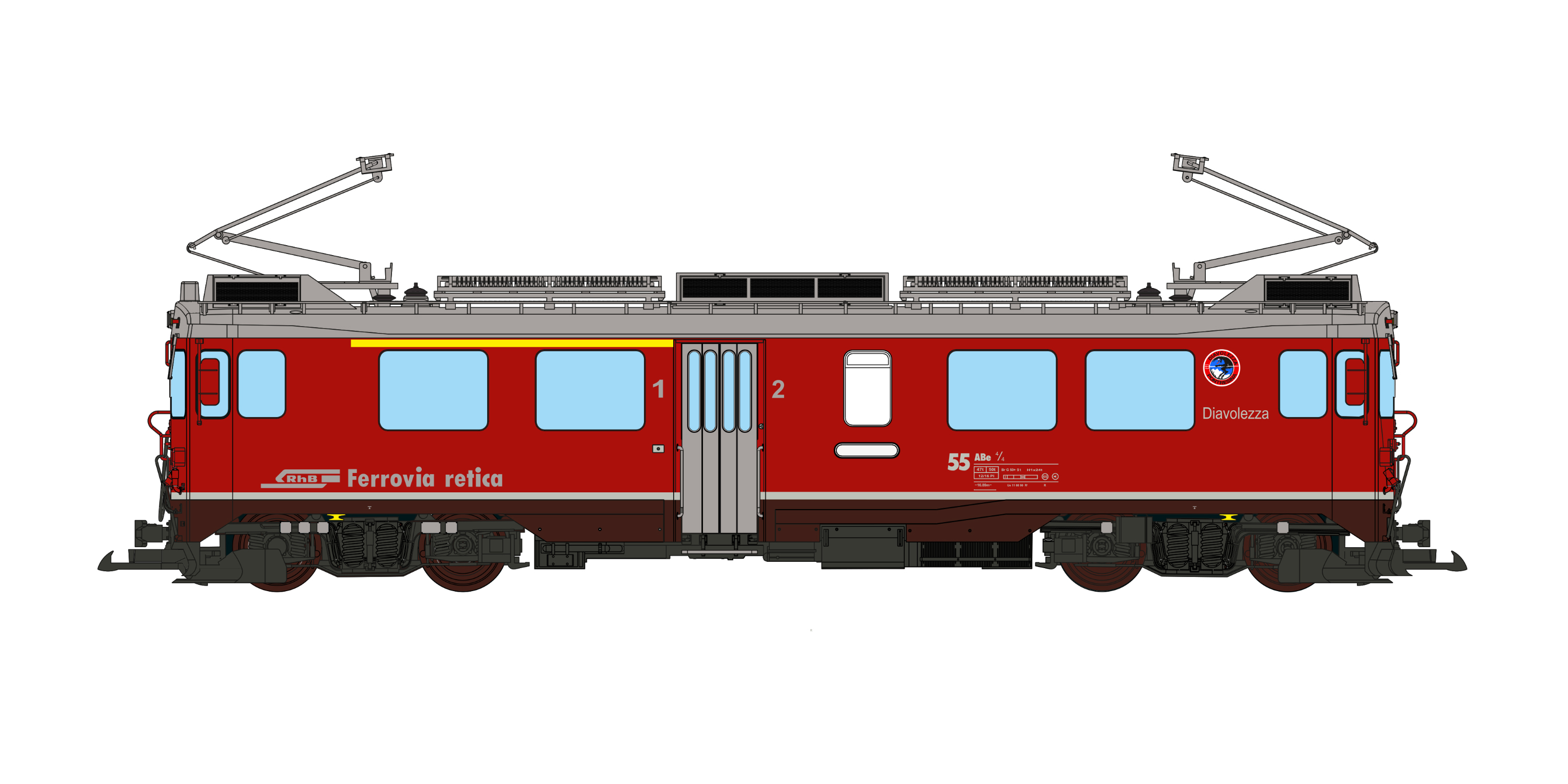 30144 RhB Triebwagen ABe 4/4 III Ep.5