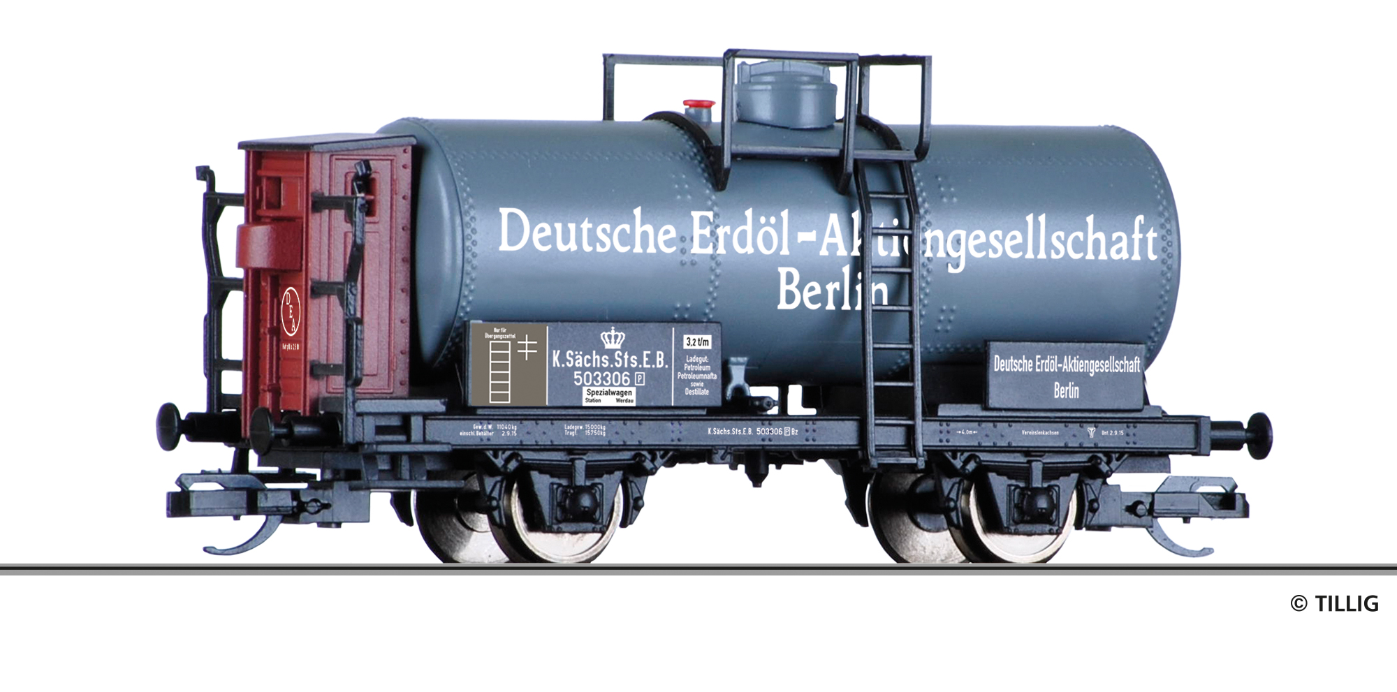 95878 Kesselwagen Deutsche Erdöl-Aktiengesell