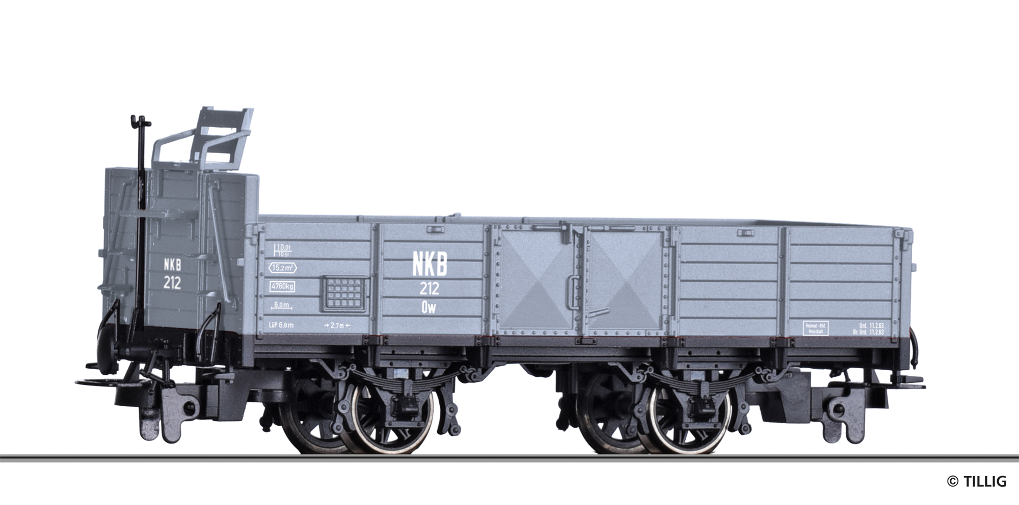 15938 NKB offener Güterwagen Ow Ep.3