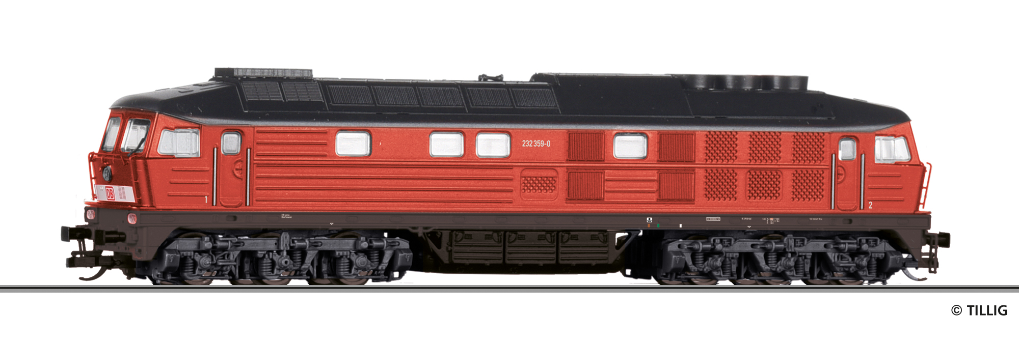 05779 Diesellok BR 232 der DB Cargo