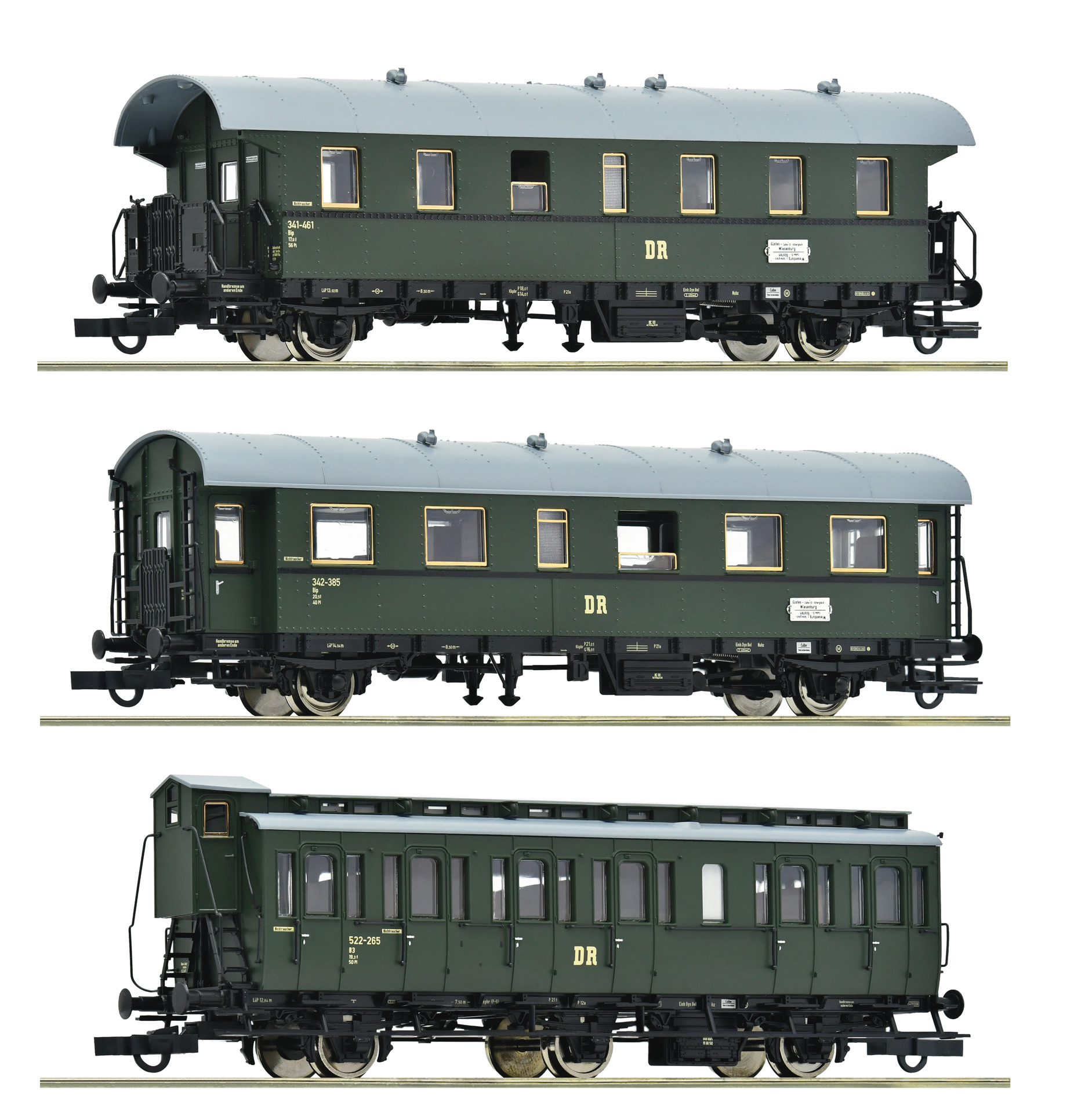6200131 DR Personenwagen Set #2 3tlg. Ep.3