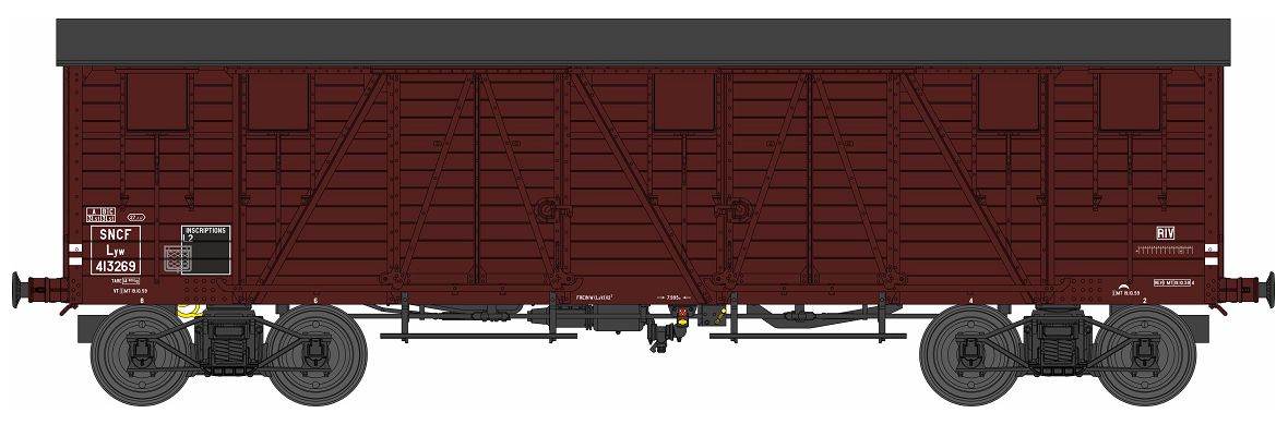 WB-779 SNCF gedeckter Güterwagen TP Ep.3b