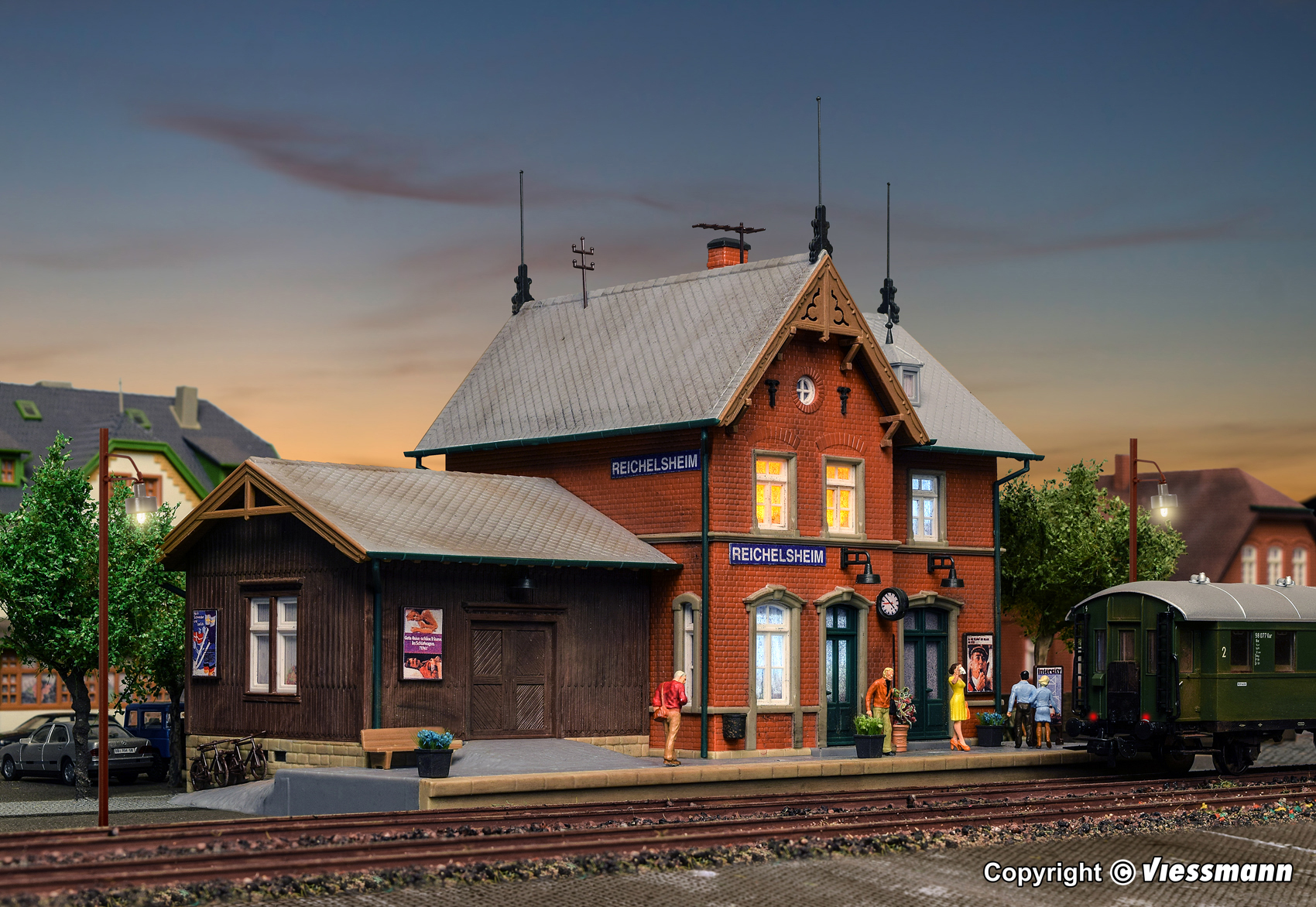 Kibri 39492 Bahnhof Reichelsheim