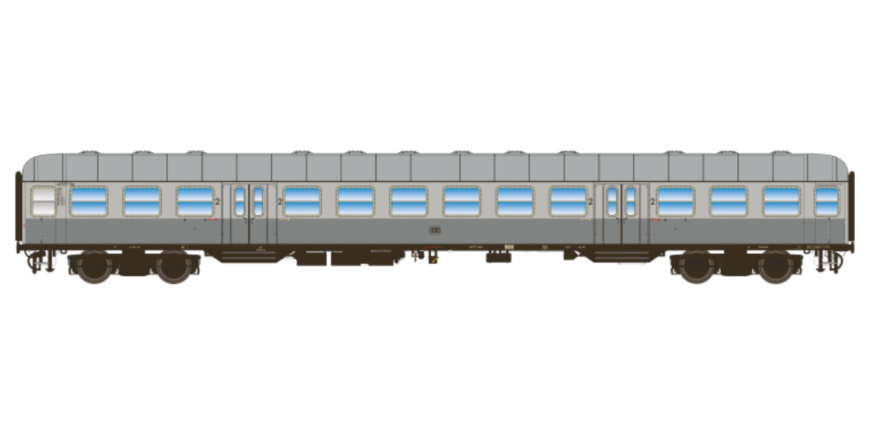 36519 DB Personenwagen B4nb-59 2.Kl. Ep.3