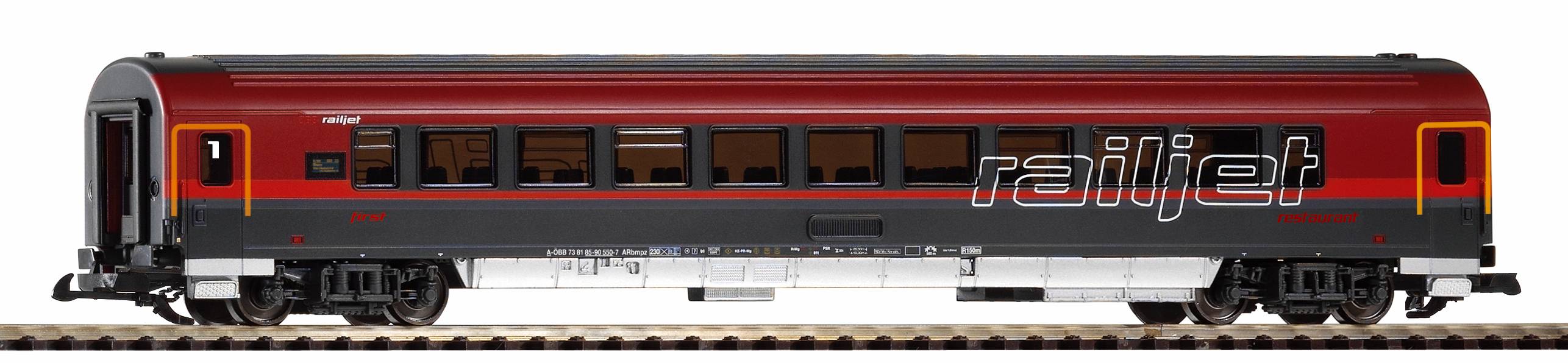 37669 ÖBB Railjet Buffetwagen Ep.6