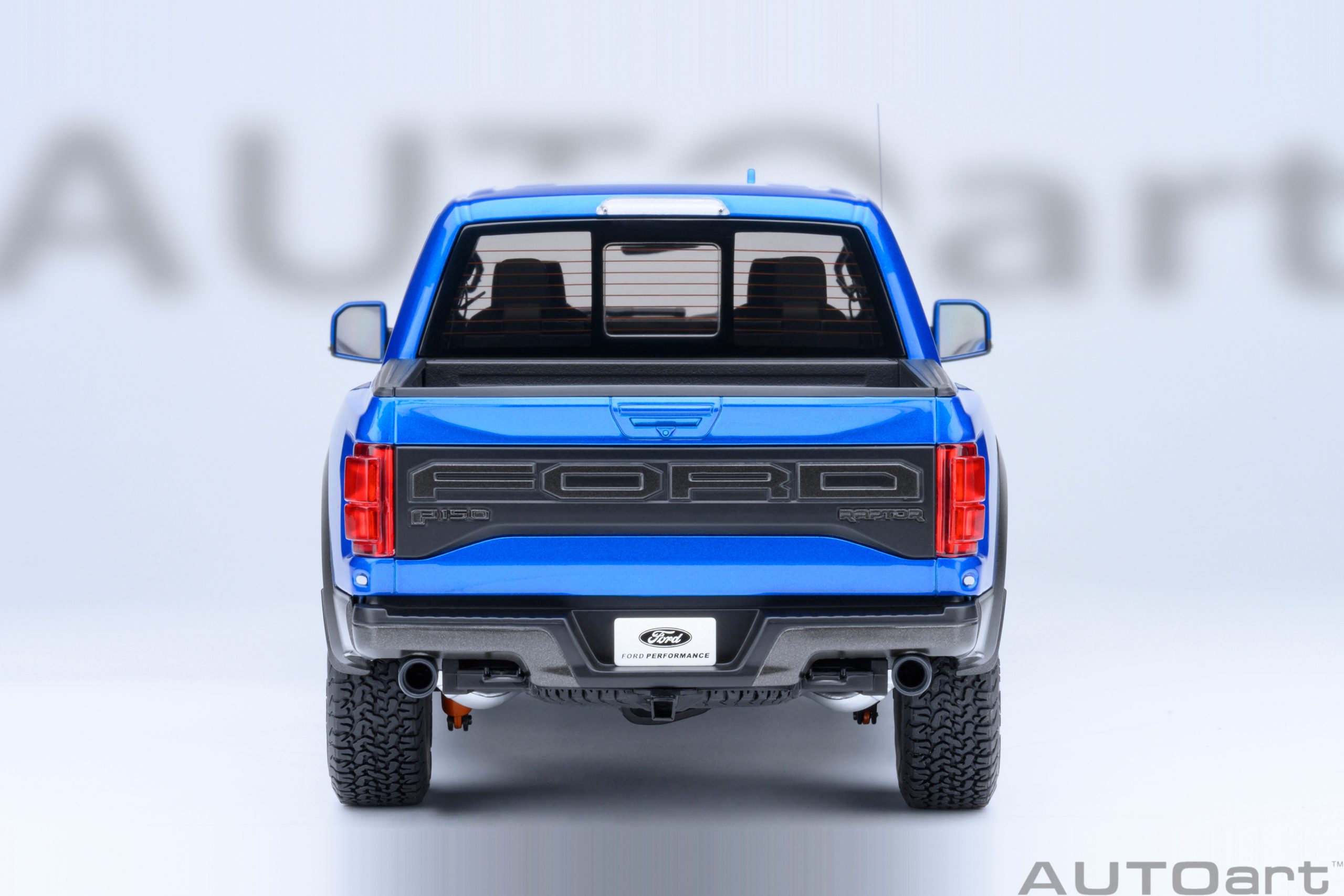 AUTOart 72949 Ford F-150 Raptor Supercrew 2017 blau