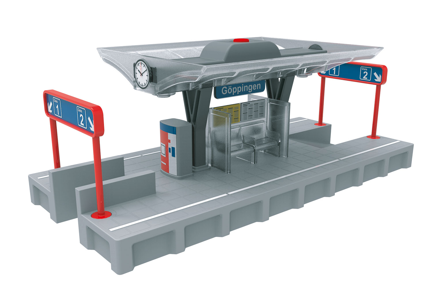Märklin 72213 my world Bahnsteig mit Lichtfunktion