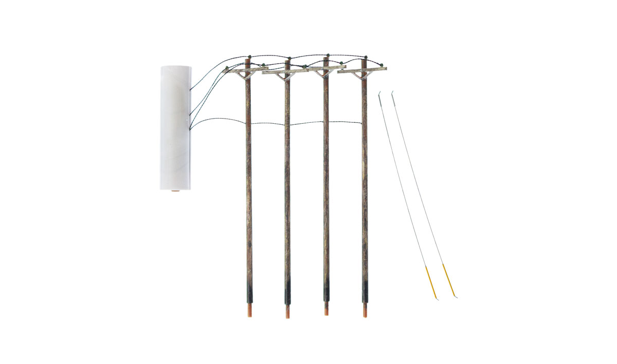 WUS2265 Pre-Wired Poles - Single Crossbar - SPU