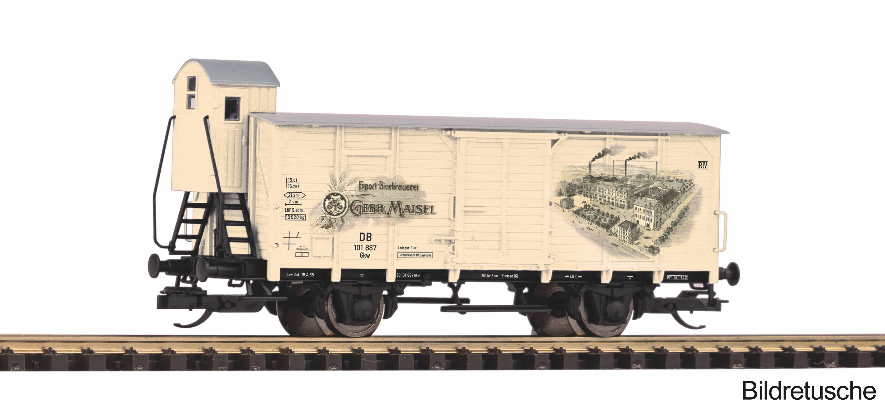 Piko 47852 DB Bierwagen "Gebr. Maisel" Ep.3