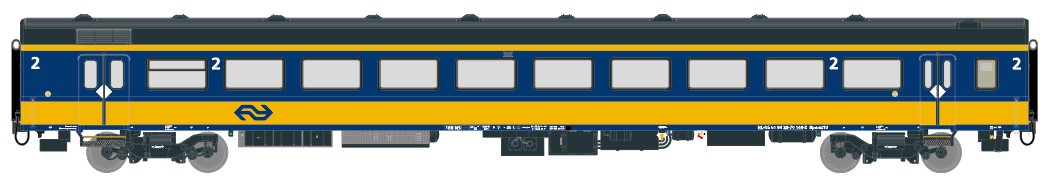Exact-train 11008 NS ICRm Reisezugwagen Apmz10 Ep.6