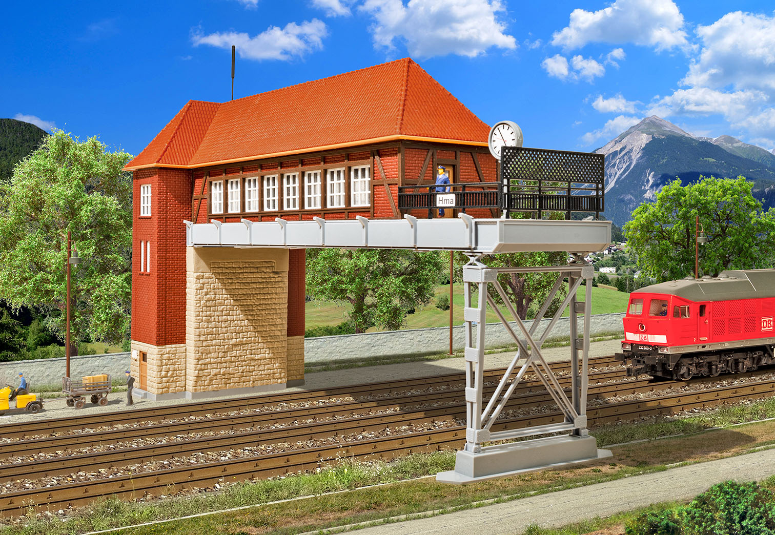 Kibri 39310 Brückenstellwerk Hamm