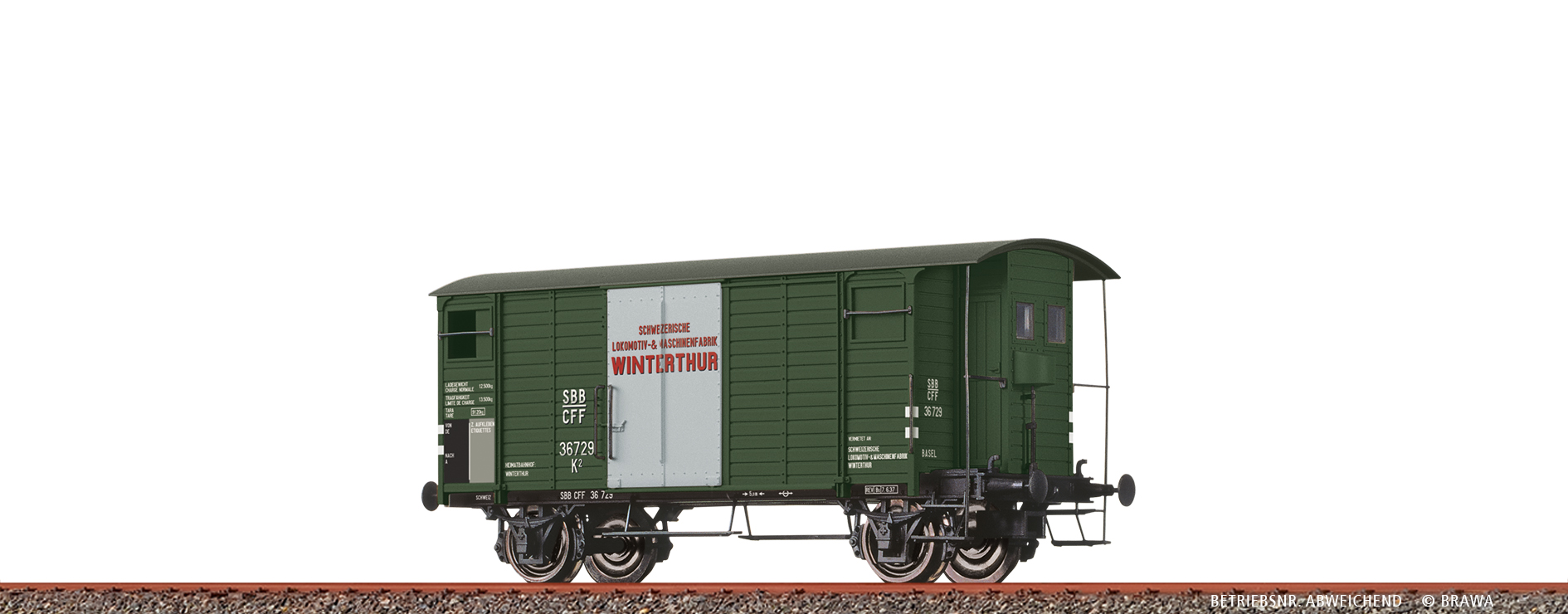 50990 SBB Güterwagen K2 "SLM" Ep.2