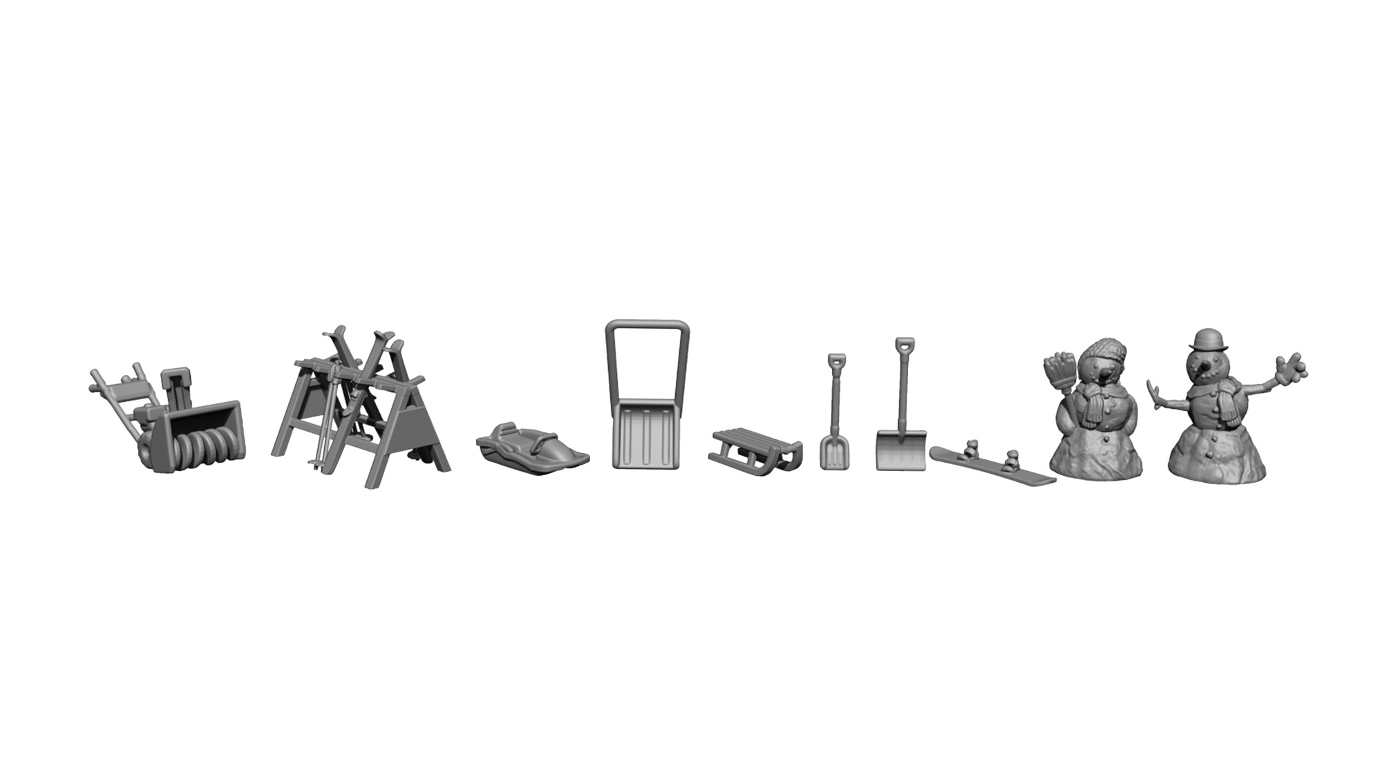 16428 3D-Kit Im Winter