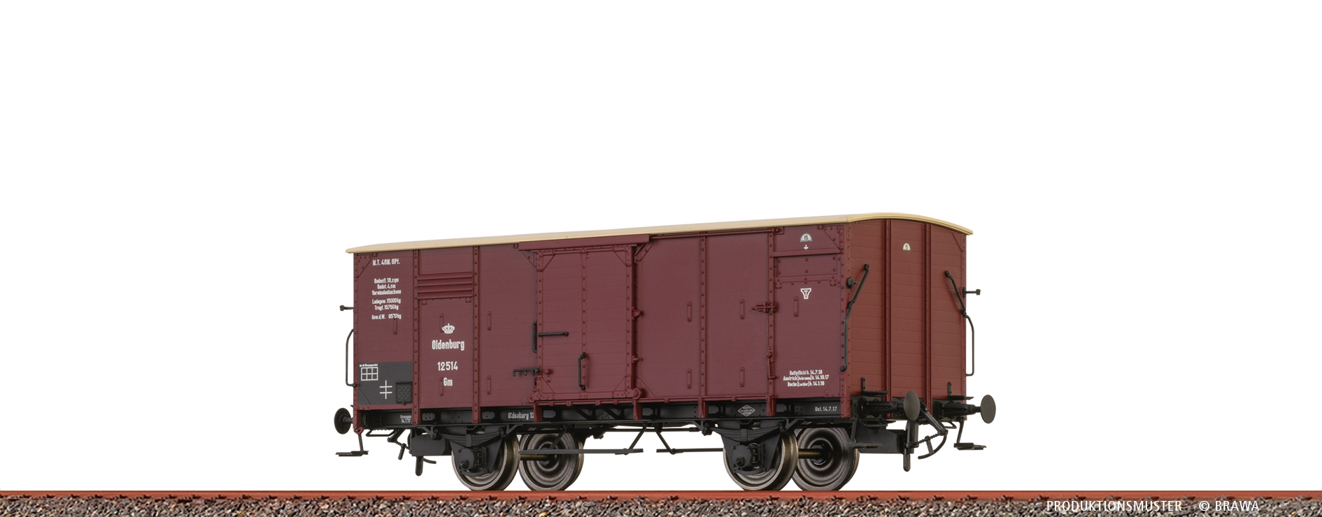 51244 GOS gedeckter Güterwagen Gm Ep.1