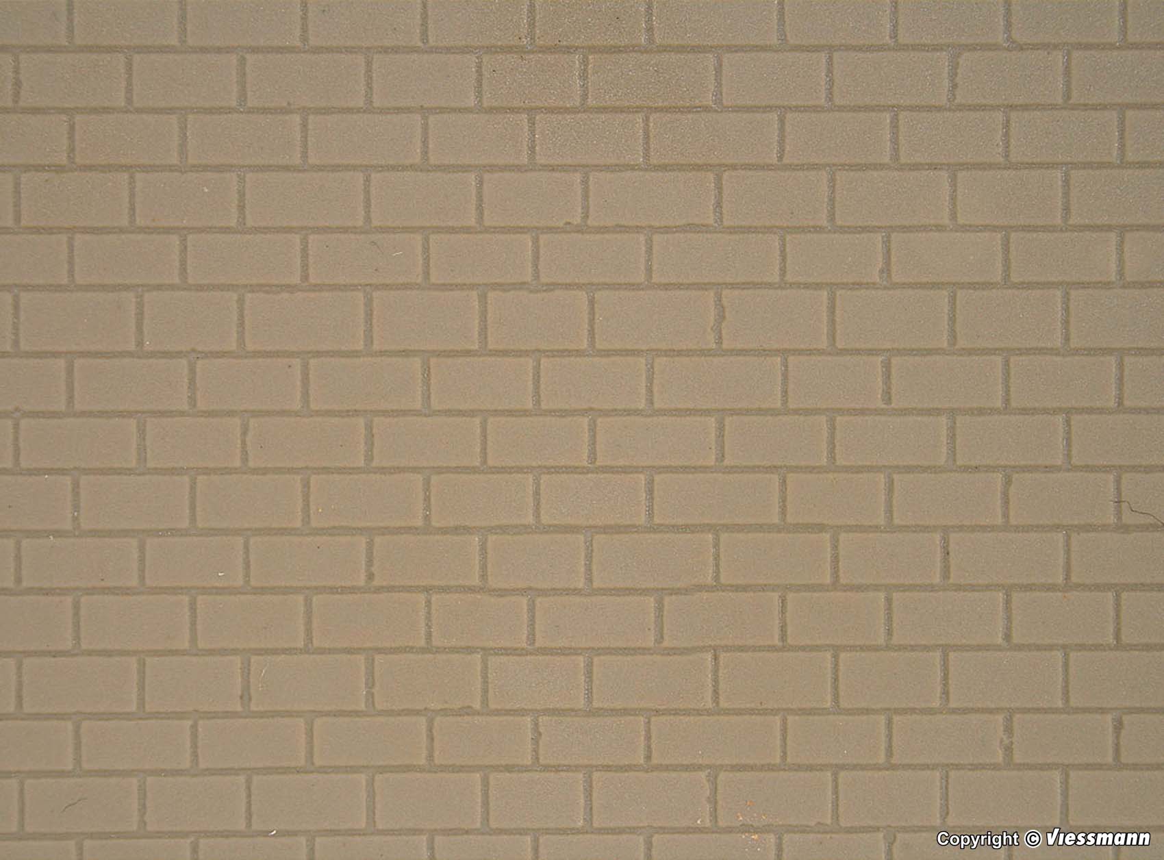 Kibri 34137 Mauerplatte 20 x 12cm