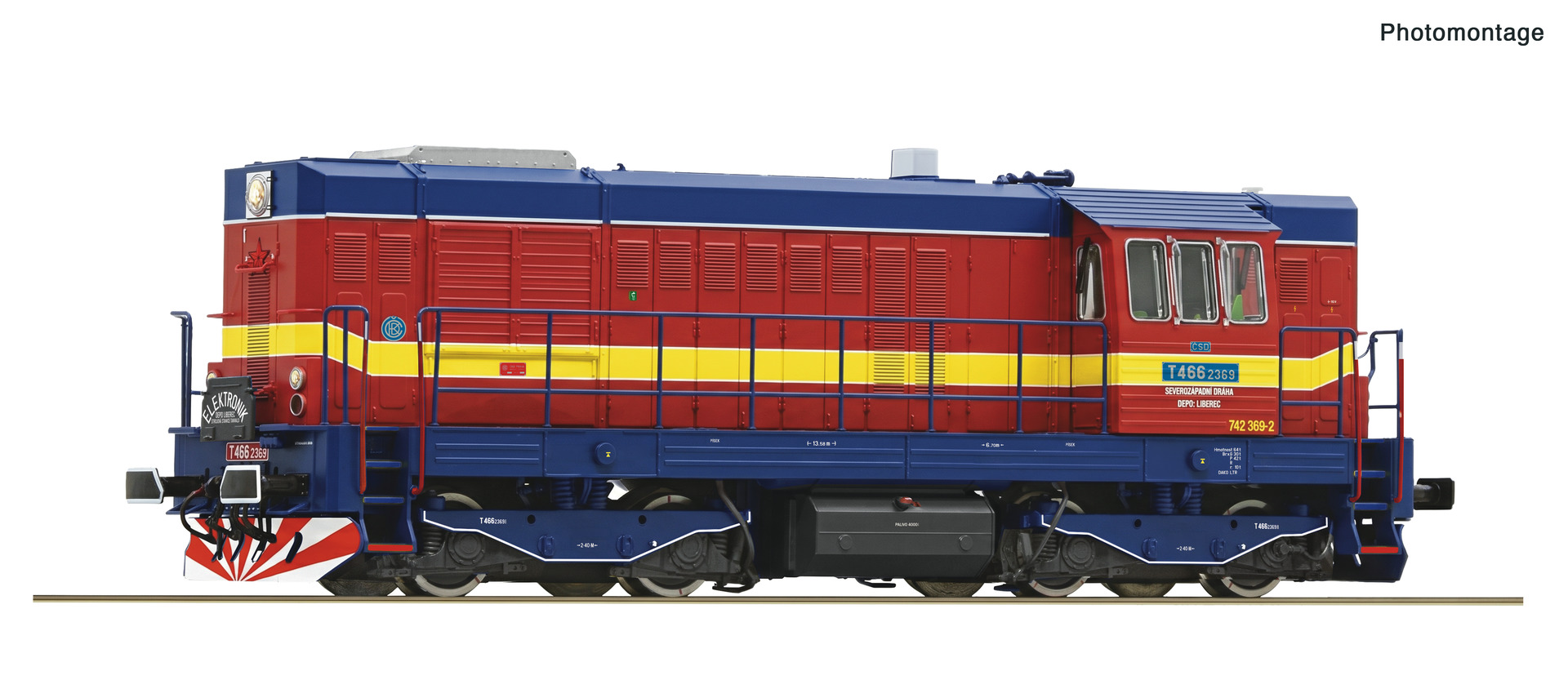 7300134 CSD Diesellok T 466.2369 Ep.4