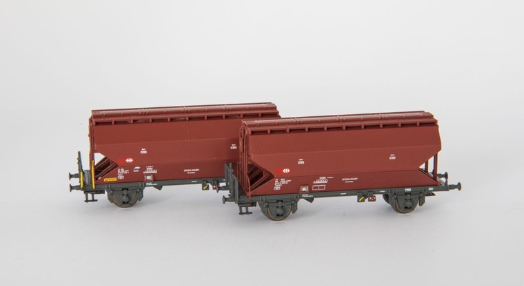 1618-100 SBB Getreidewagen-Set Tgpps 2-tlg Ep.4