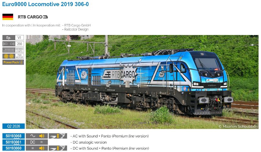 S0193061 RTB Cargo Hybridlok Euro9000 Ep.6