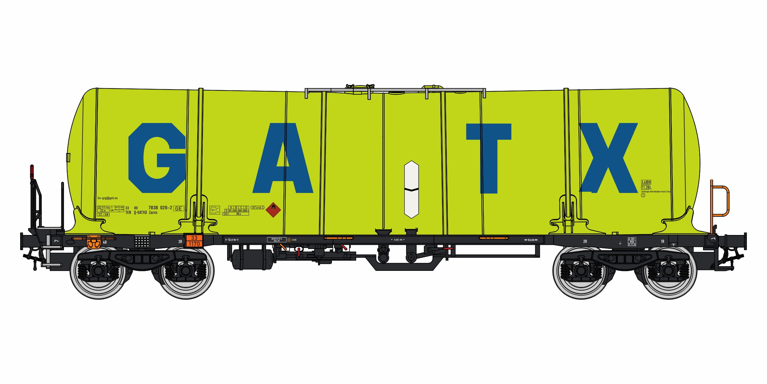 96210055 GATX Kesselwagen Zacns 88 Ep.6