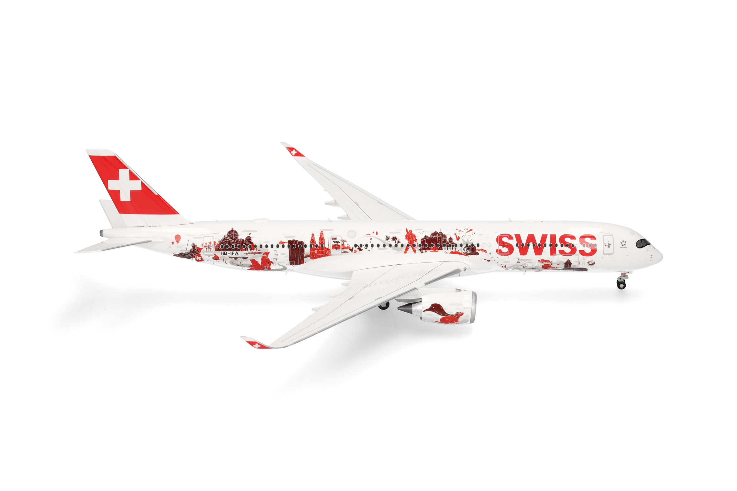 573672 Airbus A350-900 Swiss International