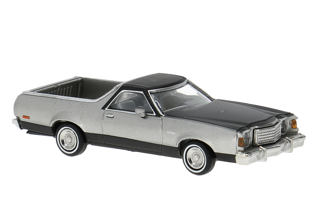 18231 Ford Ranchero 500 silber/schwarz