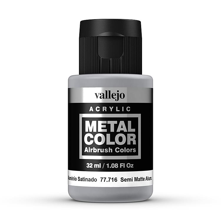 77716 Halbmattes Aluminium, 32 ml-Metal Color