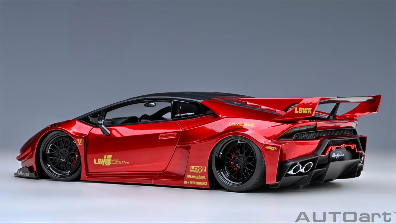AUTOart 79126 Liberty Walk Huracan GT rot