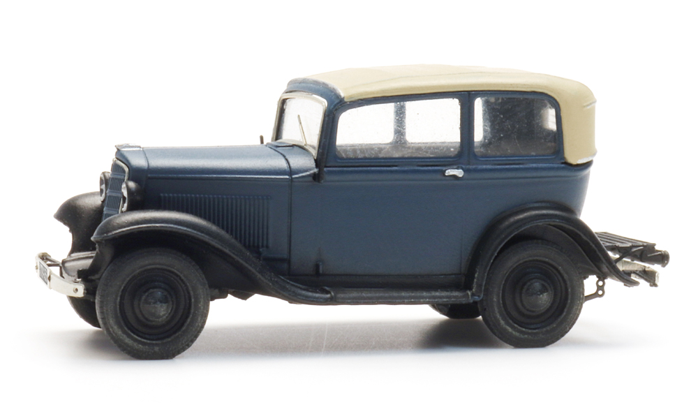 Artitec 387.646 Opel P4 Dach geschlossen, blau
