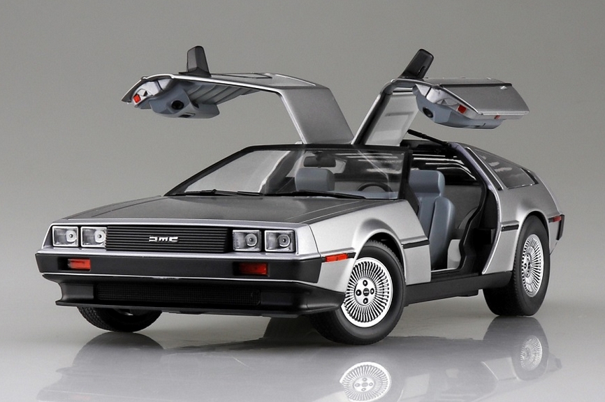 Aoshima 06435 The Super Car '82 DeLorean DMC-12