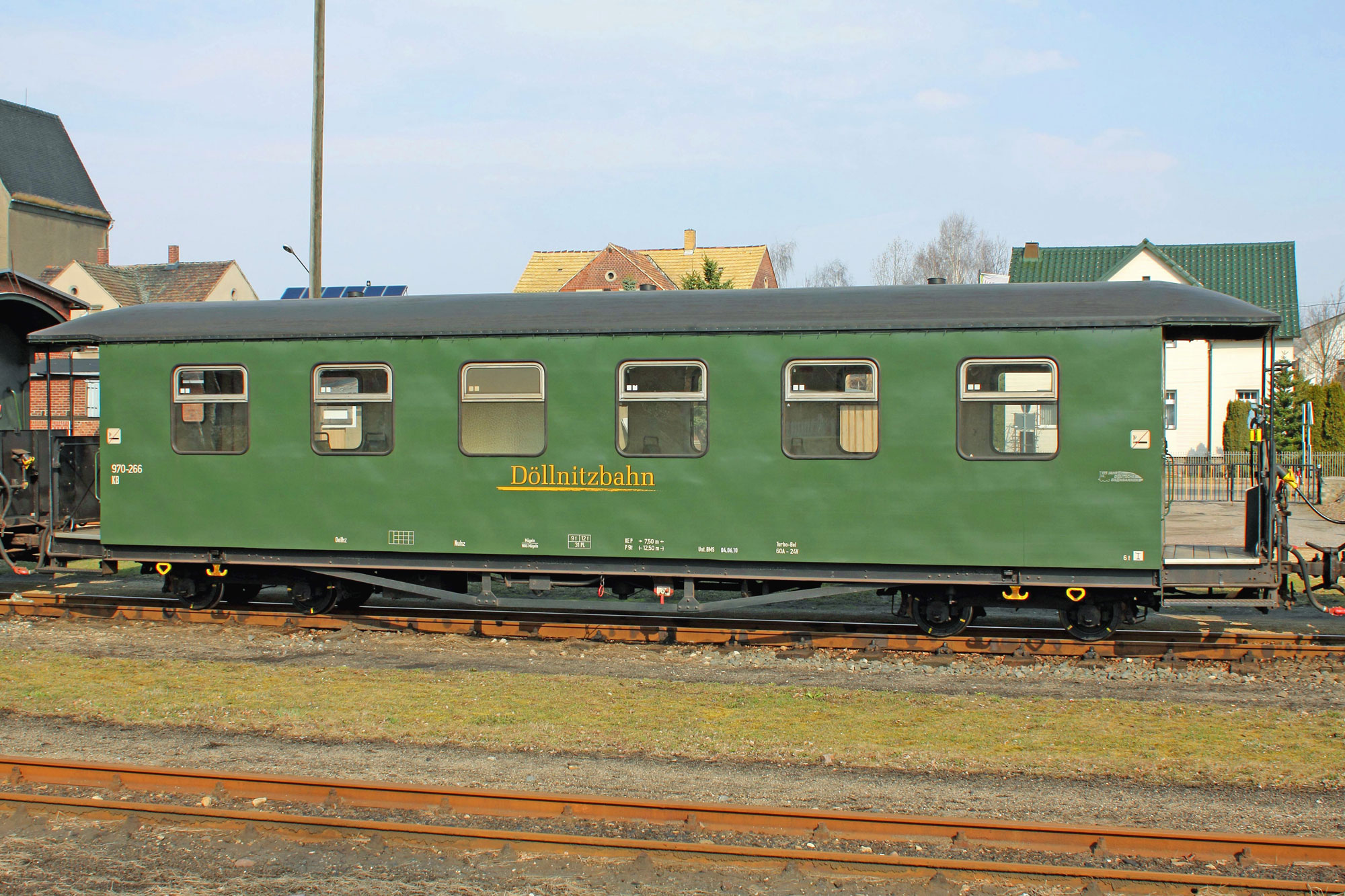 Bemo 3020896 Döllnitzbahn Personenwagen 970-266 Ep.6