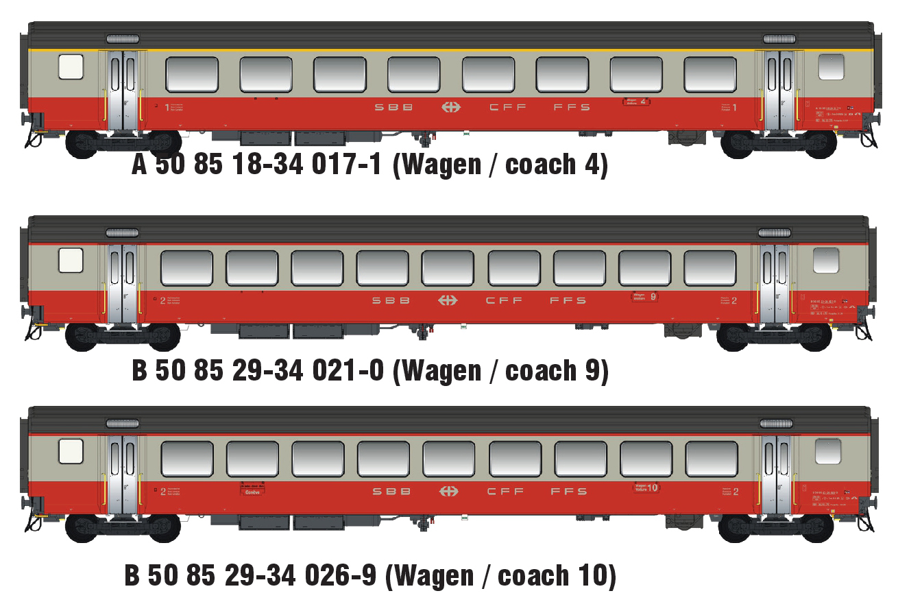 MW2108-2DC SBB Swiss Express Set 3-teilig Ep.4