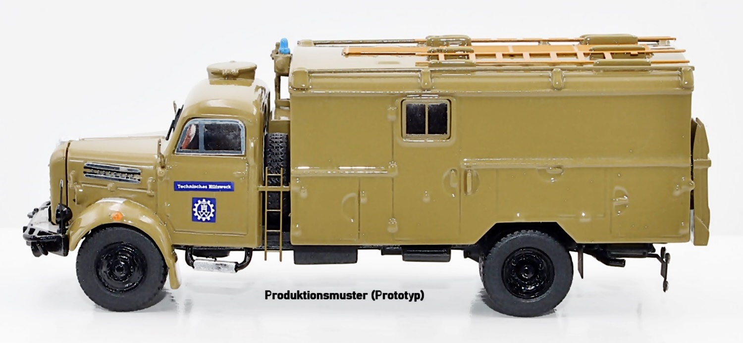NA99115 Borgward B 4500A/D Werkstattkoffer-Lkw