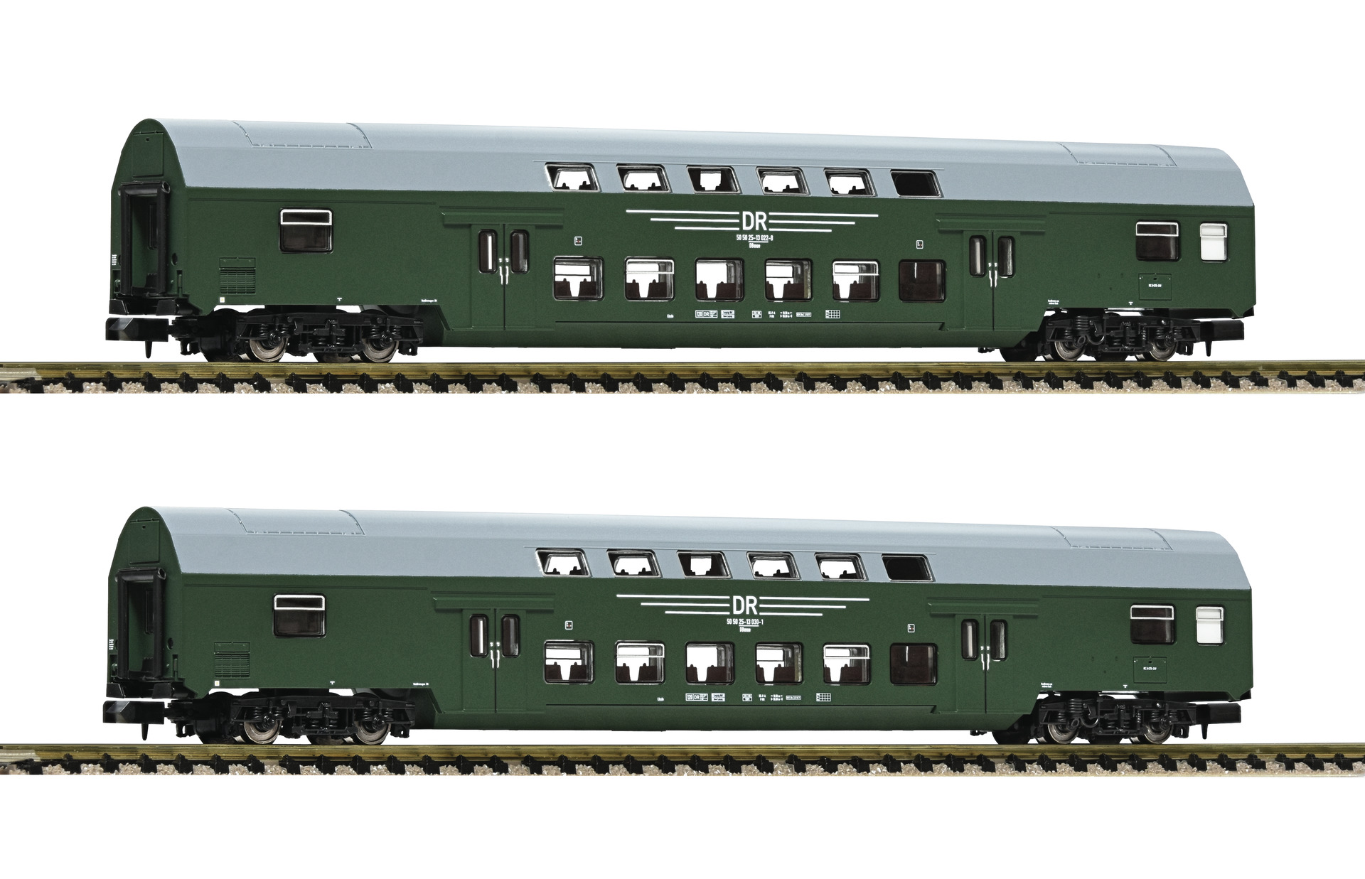 6260042 DR Doppelstockwagen-Set 2-tlg Ep.4
