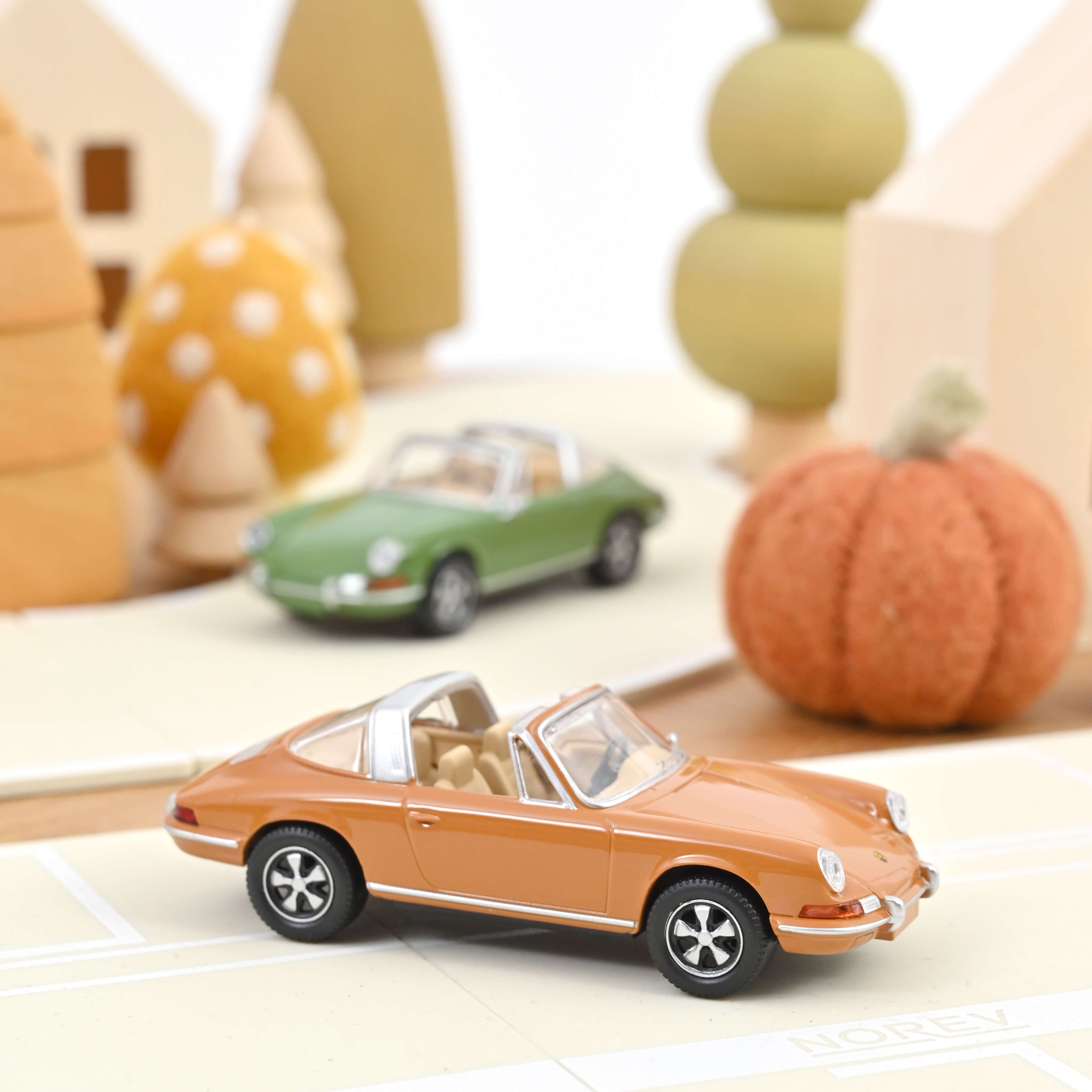 750080 JetCar: Porsche 911 Targa braun (1969)