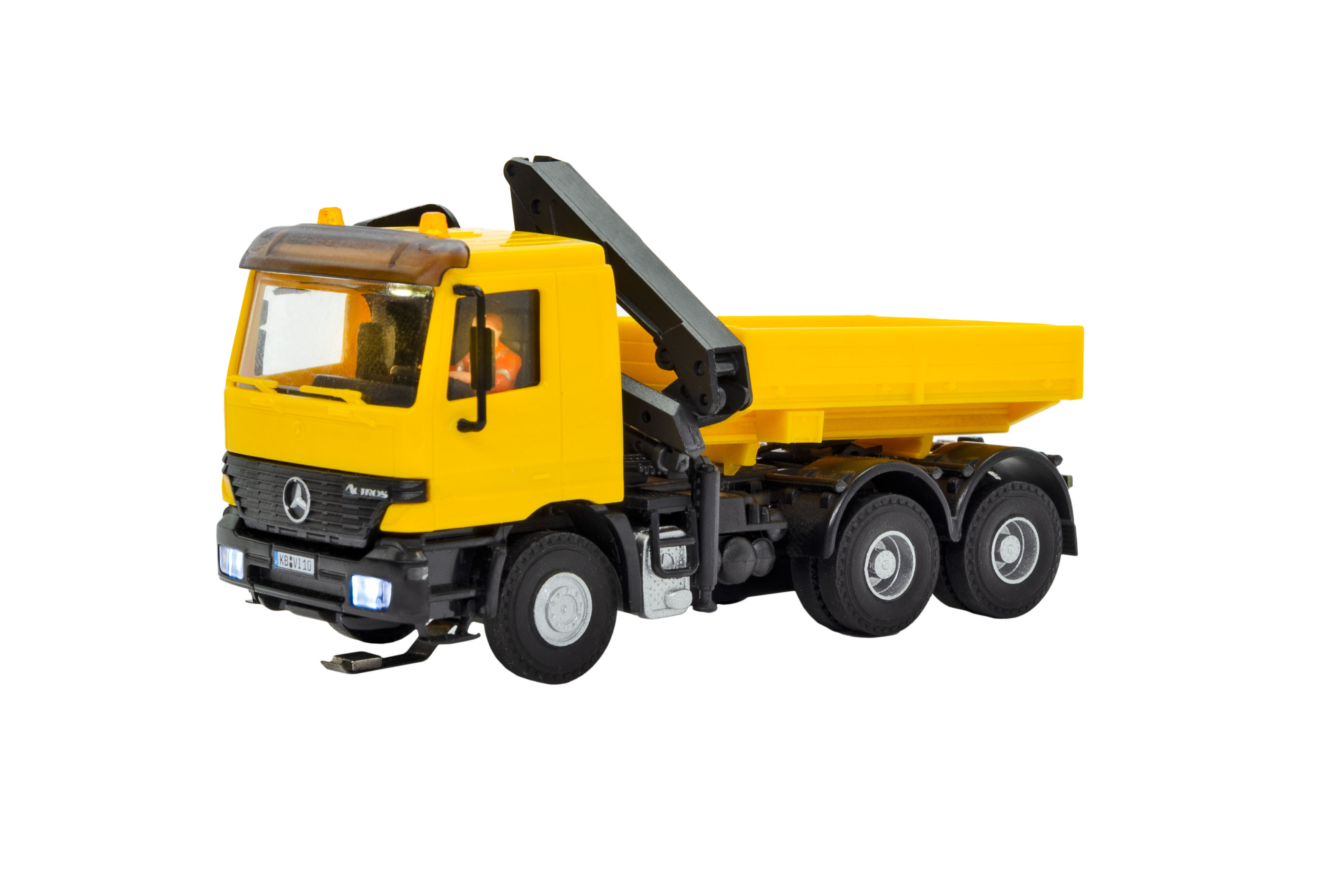 Viessmann 8023 CarMotion: MB Actros m.Flachpritsche