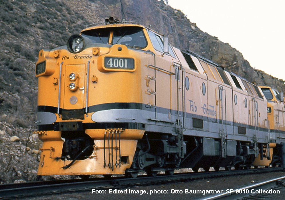 97833 D&RGW Diesellok KM 4001 modifiziert AC