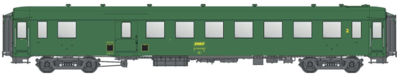MW40961 SNCF Halbgepäckwagen OCEM B5Dd Ep.4a