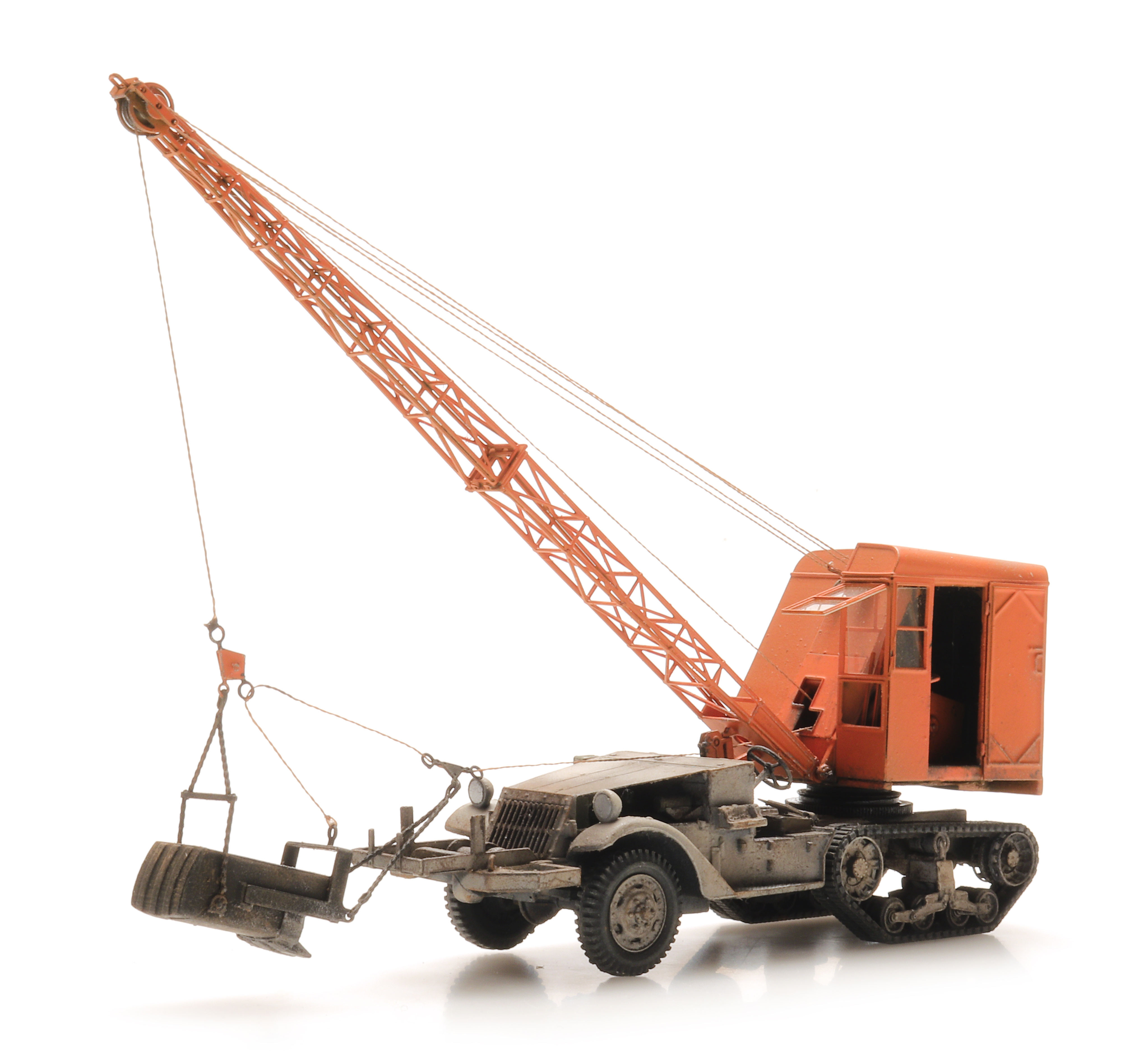 Artitec 316.100 Half-track mit Schürfkübelbagger